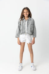 Grey Cute Summer Jacket